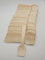 70mm Wooden Ice Cream Spade x100| Disposable Cutlery Square End Mini Spoons| Dessert Sampling Yogurt Ice Cream Tasting| 100% Biodegradable Compostable Eco-Friendly Plastic Free Natural Birch Wood