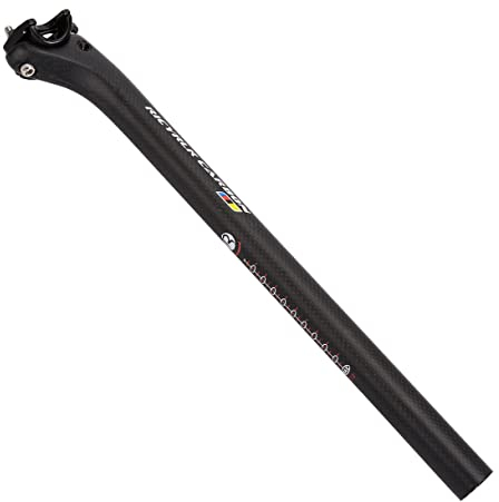 SattelstüTze Carbon-Sattelstütze 27,2//30,8/31,6 mm Matt/Glanz 3k Carbonfaser MTB/Rennräder Carbonfaser-Sattelstütze Leichtes Sitzrohr 350/400 mm SattelstüTze Gefedert ( Color : Matte27.2x400mm )