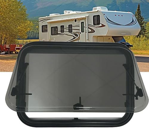 WDDEYYDS Wohnmobilfenster, Wohnwagenfenster, Seitenfenster, Außenfenster mit Moskitonetz für Wohnmobile, Anhänger, Yachten,1200-500