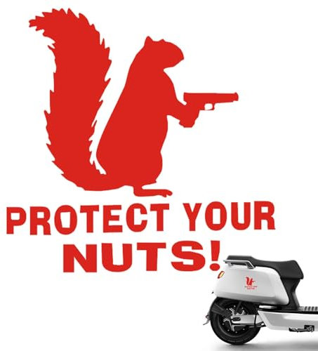 Lustiger gestanzter Eichhörnchen-Aufkleber, gestanzter Eichhörnchen-Fensteraufkleber, Auto-Sicherheits-Stoßstangen-Aufkleber, Dekoration für Van, Autos, Cartoon-Laptop-Aufkleber