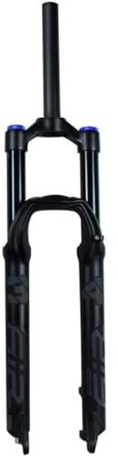 NBTRXWAFR 160Mm Fourche Suspendue Travel Air VTT,Amortisseur À Gaz Ultra Léger 26 27,5 29 Pouces Fourche De Frein À Disque en Alliage D'aluminium Axe De 9Mm,A~Manual Lock,29inch