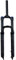 NBTRXWAFR 160Mm Fourche Suspendue Travel Air VTT,Amortisseur À Gaz Ultra Léger 26 27,5 29 Pouces Fourche De Frein À Disque en Alliage D'aluminium Axe De 9Mm,A~Manual Lock,29inch