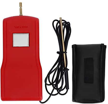 LOCADENCE Digital Electrical Fence Voltage Tester, Portable 15KV LCD Display Electric Fence Digital Voltmeter for Garden, Outdoor, Livestock Farms, Electric Fence (MLD-004BR)