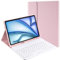 Jeloyutek Custodia per iPad Air 13 pollici (M2) 2024 con tastiera, layout QWERTZ tastiera magnetica rimovibile, custodia con portapenne per iPad Air 13 (A2898/A2899/A2900), iPad Pro 12.9 2022/2021,