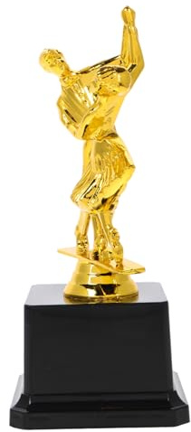 TOGEVAL Leichte Pokaltrophäe with aus Kunststoff mit Kreativem Design and Lustige Teilnahmeurkunde for Tanzwettbewerbe Einzigartige Abschlussstimmung