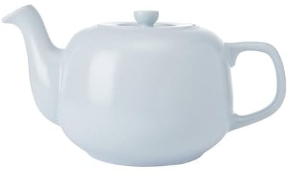 La Cafetière Classic Teapot in Sky Blue Colour, Traditional Tea Pot with Comfortable Handle and No Mess Drip Proof Spout Serves 4 Cups Suitable for Tea Bags, Easy to Clean Dishwasher Safe, 1.2L