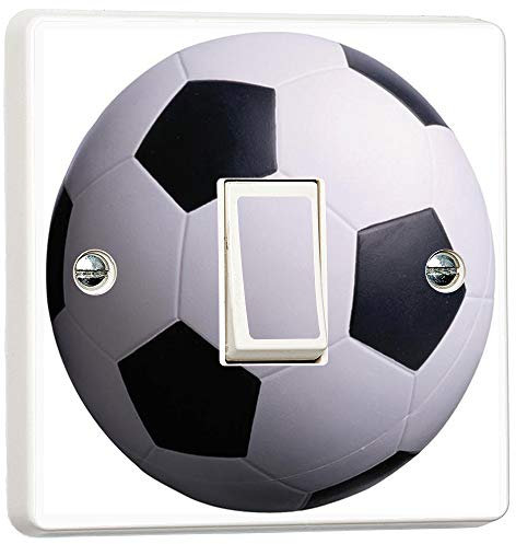Adesivo per interruttore della luce della camera da letto, con obiettivo di calcio, calcio, sport, sport, per camera da letto,