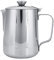 Nikou Taza de espuma, taza de café de acero inoxidable Jarra de espuma de leche Jarra con tapa para café con leche Arte(600ml)