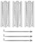 Grill-Hitzeschild-Heizplatten, Brennerrohr-Ersatz für Napoleon (3er-Pack Hitzeschild-Kit)