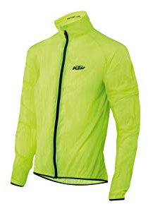KTM Factory Team Coupe-Vent de cyclisme Jaune Manches Longues (XL)