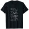 Analoge Audio, elektronisches Design, Synth-Wave-Art T-Shirt