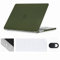 Se7enline Compatible with MacBook Air 13 inch Case M4/M3/M2 2022-2025 for Mac Air 13-inch A2681/A3113/A3240 Laptop Hard Shell Case with Keyboard Cover & Webcam Cover & Trackpad Protector,Avocado Green