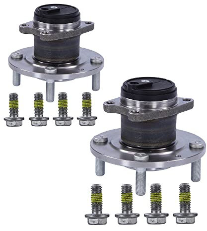 ATEC Germany 2x Radnabe hinten Radlager Radlagersatz mit ABS-Sensor, Kompatibel mit MITSUBISHI COLT VI (Z3_A, Z2_A),SMART FORFOUR (454)
