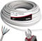 siwitec NYM-J 5x10 mm² Kabel, Mantelleitung, Installationskabel, Feuchtraumkabel in grau, exakt zugeschnittene Meterware in Profi-Qualität, Länge (aktuelle Auswahl) = 8 Meter
