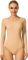 Mulnall Tanztrikot für Damen, Ballett, Gymnastik, Tanzkleidung, Team-Basic, kurzärmelig, durchgehendes Futter vorne, Langarm, hautfarben, L
