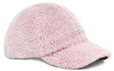 UGG Damen Baseballkappe Fluff, Malvenfarben, Einheitsgröße