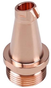 5 PCS Nozzles of Laser Welding Machine Dia M16 Copper Laser Nozzles for Fiber Laser Welder 1.6mm Wire Guiding (BS-16)