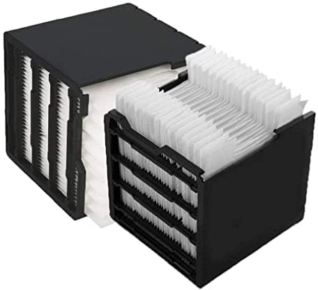 Ersatzfilter Für Arctic Air - Air Cooler Filter Personal Space Air Cooler Luftkühlerfilter Für Kompakte Klimagerät Mit Verdunstungskühlung - Mini Luftkühler Ventilator Klimageräte Filterpapier (60Pcs)