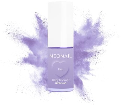 NÉONAIL Baby Boomer Airbrush 5g - Quick Ombre Spray - Nails - Powder - Ombre Spray Nägel - Babyboomer - Nail Powder - Spray - Ombre Spray Nails - Ombre - Lilac