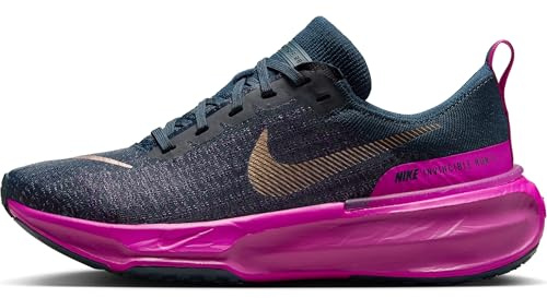 Nike Straßenlaufschuh Nike Invincible 3 Straßenlaufschuh Für Damen, Armory Navy/MTLC Red Bronze-Vivid Grape, DR2660-404, 42 EU (W 10 US)