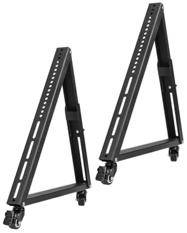 Ciieeo Stable Tv Stand Mobile Tv Hanger Bracket Floating Unit Wall Mount Floor Stand