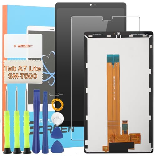 TGHongKy pour Samsung Galaxy Tab A7 Lite SM-T220 2021 Ecran Complet Écran Remplacement Tactile Digitizer Assembly pour Samsung Galaxy Tab A7 Lite 2021 LCD avec Kit De Réparation