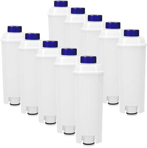10 x Filter für Kaffeevollautomaten/Kaffeemaschinen von DeLonghi wie Combi/ECAM/Espresso/Prima Donna VonBueren | Wasserfilter