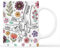 Cadeau Plus Mug Personnalisé Prénom - Mamie Maman Tenant Les Mains - Cadeau Mamie, Fete Des Meres Tasse, Mug Maman, Tasse Personnalisée Maman (Modèle 10)
