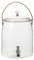 JISADER Dispensador de bebidas para refrigerador, contenedor de bebidas transparente de gran capacidad con grifo, jarra de agua fría, jarra de jugo para, 6l