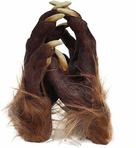 ALUNME Skeleton Gloves Halloween Costume Party Cosplay Skull Gothic Horror Bone Gloves Skeleton Dress up Role Play Devil Witch Finger Wolf Claws Glove