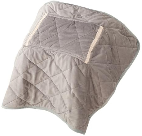 Couverture chauffante pour voiture, couverture chauffante avec poche 32 x 24 pouces, douce et chaude, USB pour le bureau, chauffage rapide, lavable, portable, pour la maison, les voyages, gris