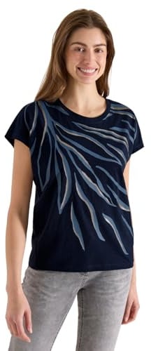 Shirt mit Rundhals und Frontprint