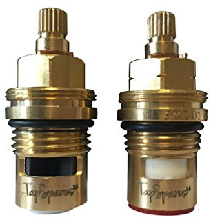 Replacement Valve Pair Cartridges Spares | Leisure Aquadisc 2 Kitchen Tap
