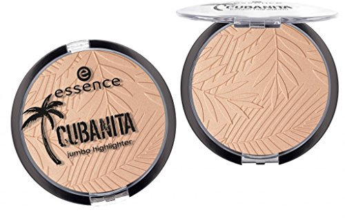 Essence cubanita Jumbo Highlighter N ° 01 Mi Corazón Contenu : 20 g goldender Highlighter métallique avec la main brillant.