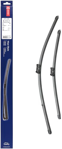 DENSO Flachwischer-Set DF-039 (650/475 mm, Linkslenker): Zwei leise, langlebige Wischer mit aerodynamischem Design. OEM-Qualität, breite Kompatibilität, 2 Jahre Garantie