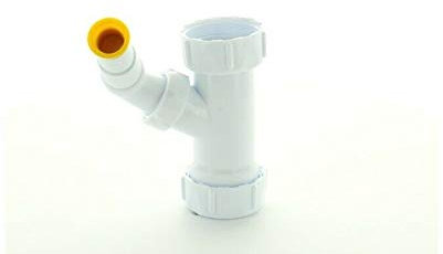 MULTIKWIK Washing Machine TEE White Waste 40MM WMT001