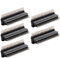 GeeekPi Micro Connectors Raspberry Pi 40-pin GPIO 1 to 2 Expansion Board 2 x 20-pin Strip Dual Male Header Double Row Straight GPIO Connector Pin Header Kompatibel mit Raspberry Pi (5Pack)