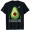 Lustig Schlafocado Avocado, Nachthemd Chillen Spruch T-Shirt