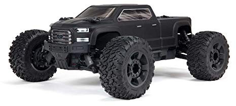ARRMA ARA4312V3B Big Rock 4X4 3S BLX Brushless 1/10th 4wd MT Black, 14 Jahre+, Grey/Silver
