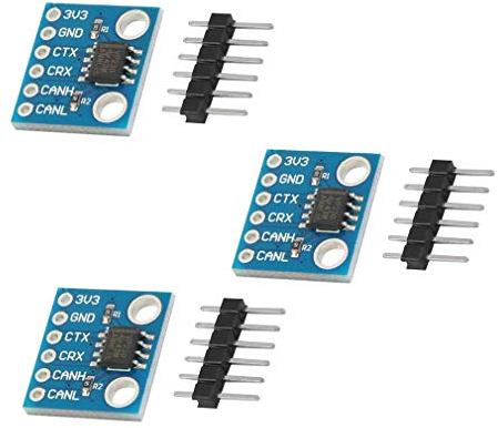 Hailege 3pcs SN65HVD230 CAN-Bus-Transceiver-Kommunikation Wärmeschutz Slope Control Modul für Arduino Controller Board