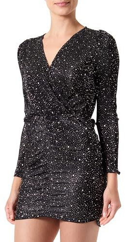 ONLNELLY L/S Shine WRAP Dress CS JRS