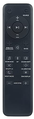 ALLIMITY WIR1190014301 Ersatz Fernbedienung passend für JBL Soundbar Bar 2.1, Bar 3.1, Bar 5.1 Channerl Surround