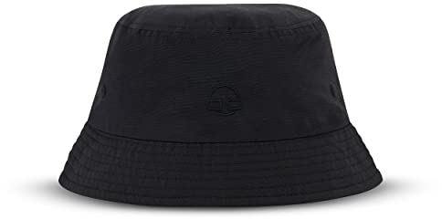 Johnny Urban Fischerhut Herren & Damen Schwarz - Bob - Anglerhut für Sommer Festival Urlaub - S/M - Stylischer Bucket Hat aus Baumwolle - Hut mit eingenähtem Schweißband