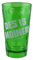 DES IS MOINER! Dubbebecher 0,5 Liter aus Plastik (Grün) - Pfälzer Dubbeglas aus Kunststoff (Polycarbonat)