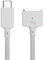 BEYEE 140W USB-C auf magnetisches 3-Kabel, kompatibel mit MacBook Air (M2, 2022) und MacBook Pro 14 16(M2, 2023), MacBook Pro 14 16(M1, 2021), Safe 3 Ladekabel für MacBook 6.6ft (Weiß)