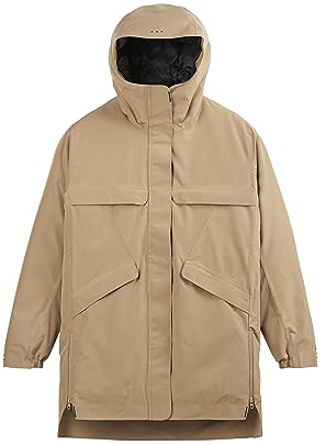 Picture W Gallarie Jacket Braun - Daunen Wasserdichte atmungsaktive Damen Jacke, Größe S - Farbe Dark Stone
