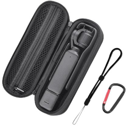 Flymile Tasche für OSMO Pocket 3, Tragetasche Nylon Kompatibel mit DJI OSMO Pocket 3, Schutz Case für DJI Pocket 3, Osmo Pocket 3 Kamera Zubehör