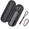 Flymile Custodia da trasporto per DJI OSMO Pocket 3, borsa da viaggio portatile in nylon con fodera in morbido peluche, scatola protettiva con kit di accessori a moschettone (nero), Nero , Portatile