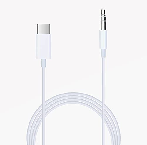 Cavo adattatore USB C a Mini Jack 3,5 mm, compatibile con Oppo Reno12 FS 5G Audio Ausiliario, 1 m
