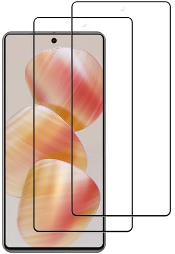 YMHML Panzer Schutz Glas für Google Pixel 7 Pro 5G, 3D-Vollständige Schutzfolie, Anti-Kratzen Panzerfolie, Anti-Bläschen, 9H Härte, HD Klar Displayschutz - 2 Stück